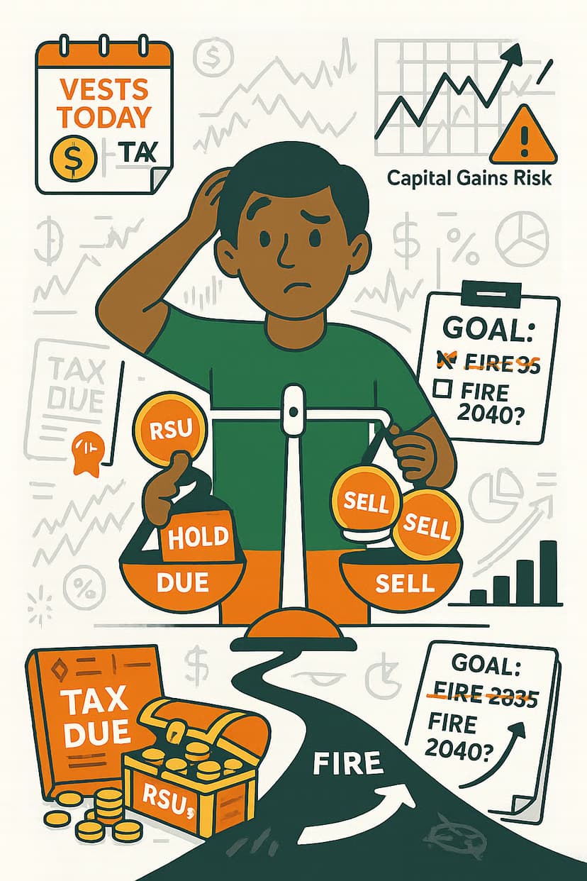 Weighing RSUs for FIRE Goals